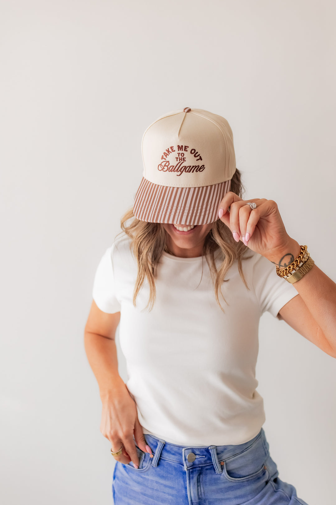 The Take me out to the Ballgame Hat - One Eleven Olive Boutique