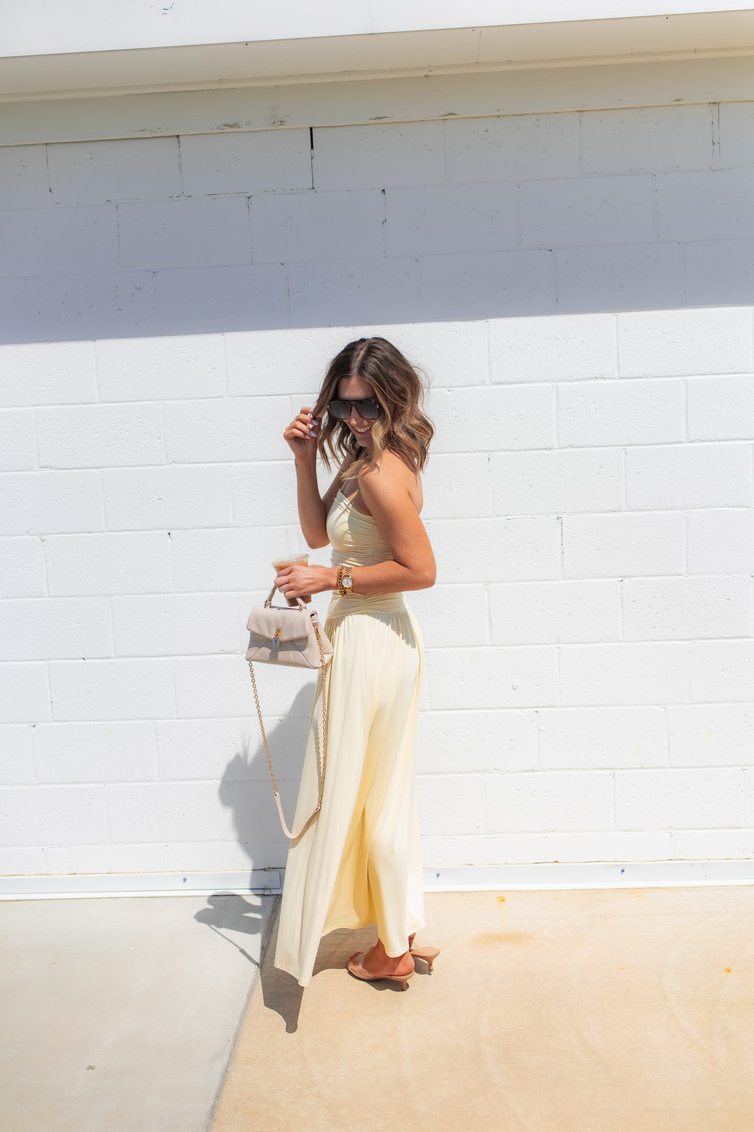 The Call it Fate Maxi Dress - Yellow