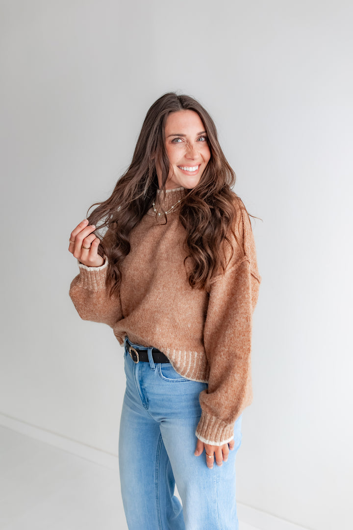 The Low Sun Mockneck Sweater