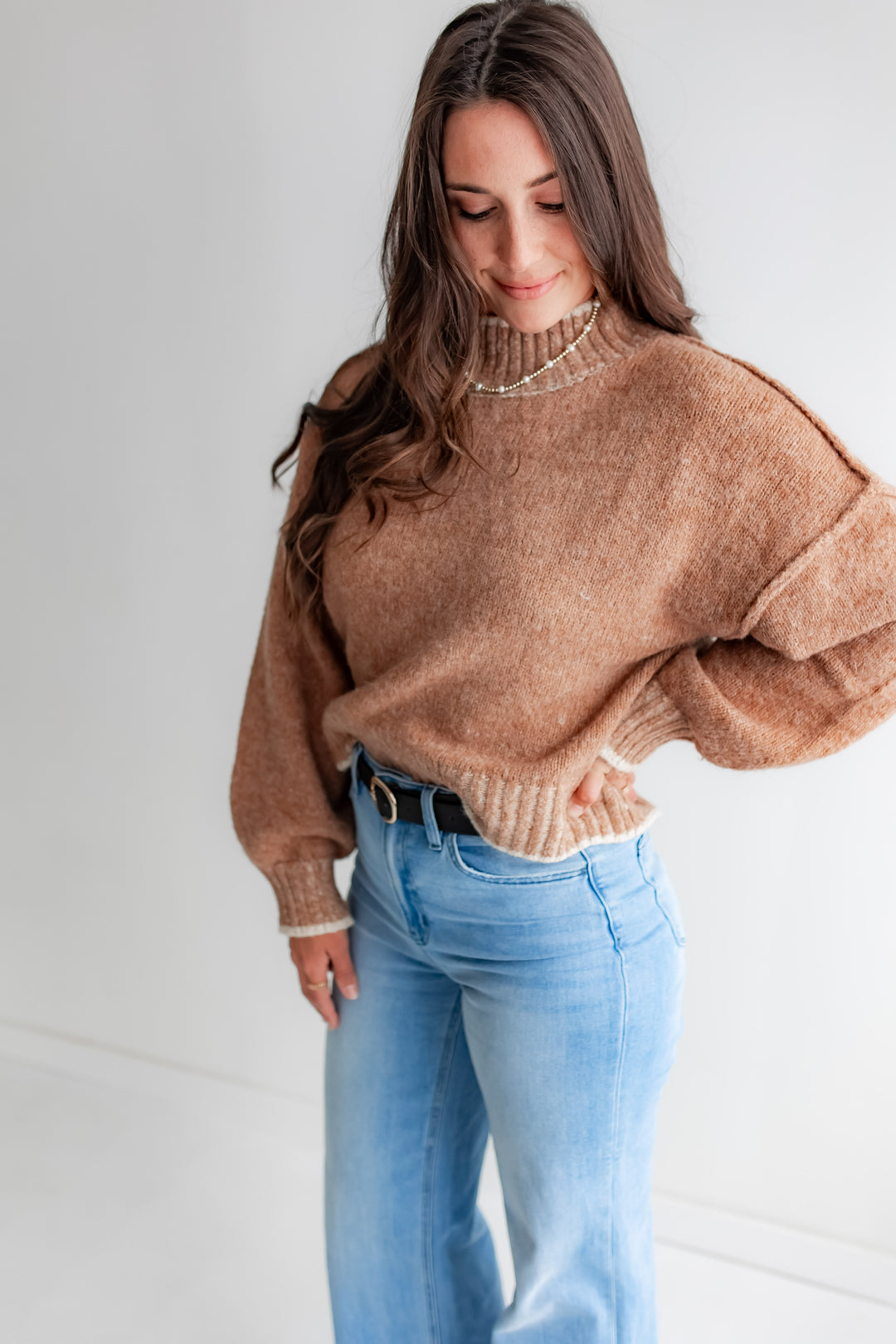 The Low Sun Mockneck Sweater