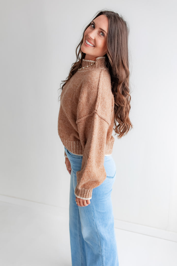 The Low Sun Mockneck Sweater