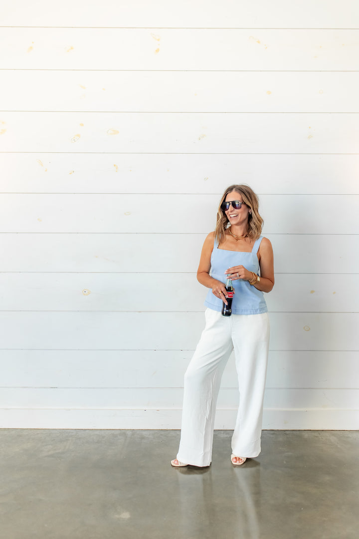 The All American Bow Tank - One Eleven Olive Boutique