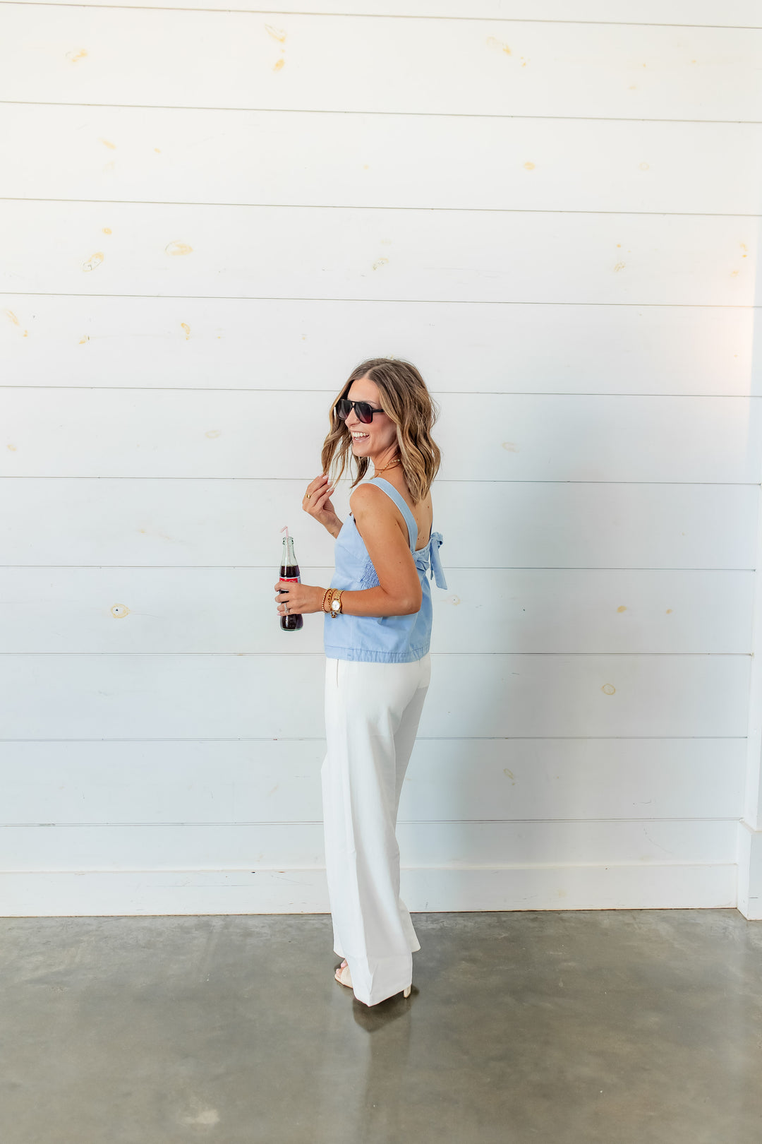 The All American Bow Tank - One Eleven Olive Boutique