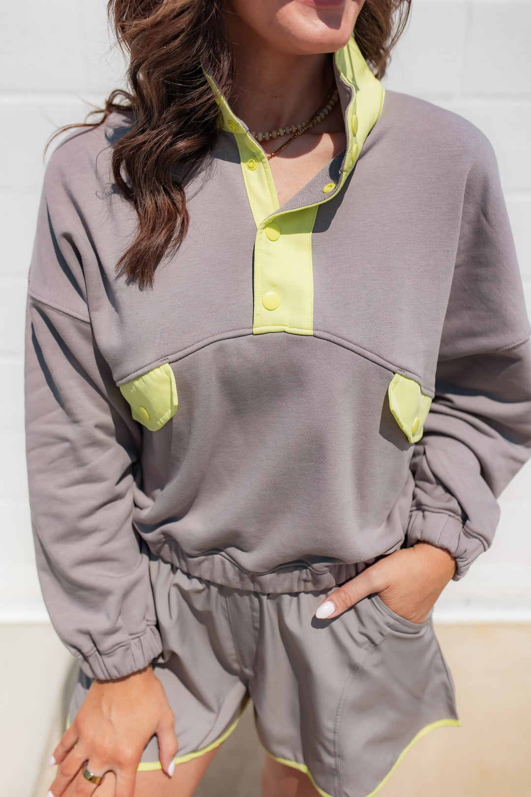 The Going Places Pullover and Shorts Set - One Eleven Olive Boutique
