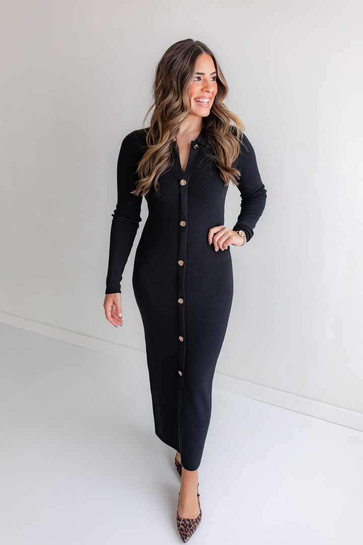 The Luxe Label Sweater Dress