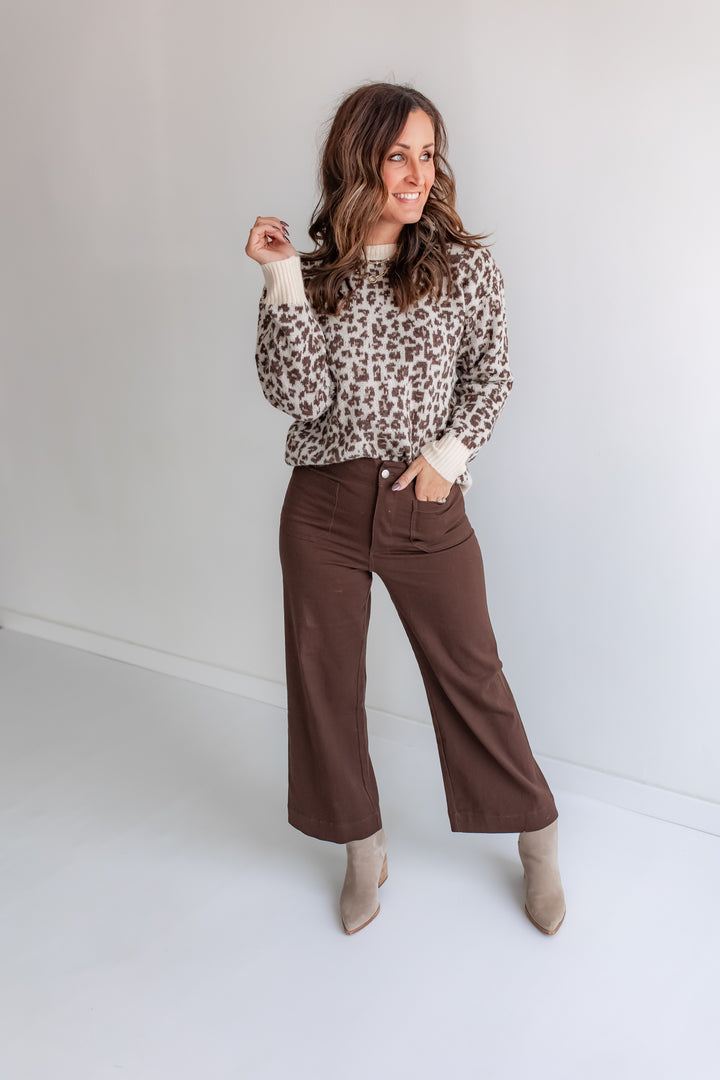 The Luxe in Leopard Sweater