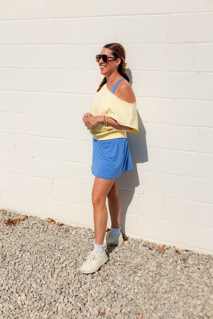 The In the Zone Active Dress - Blue