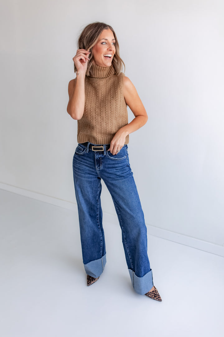 The Toff Sleeveless Knit Top