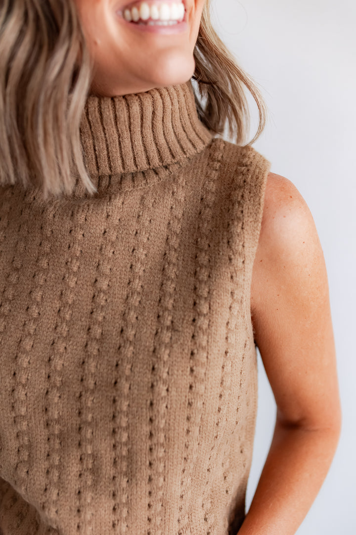 The Toff Sleeveless Knit Top