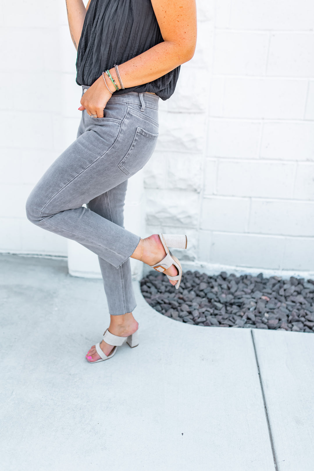 The Carlene Slim Straight Jeans