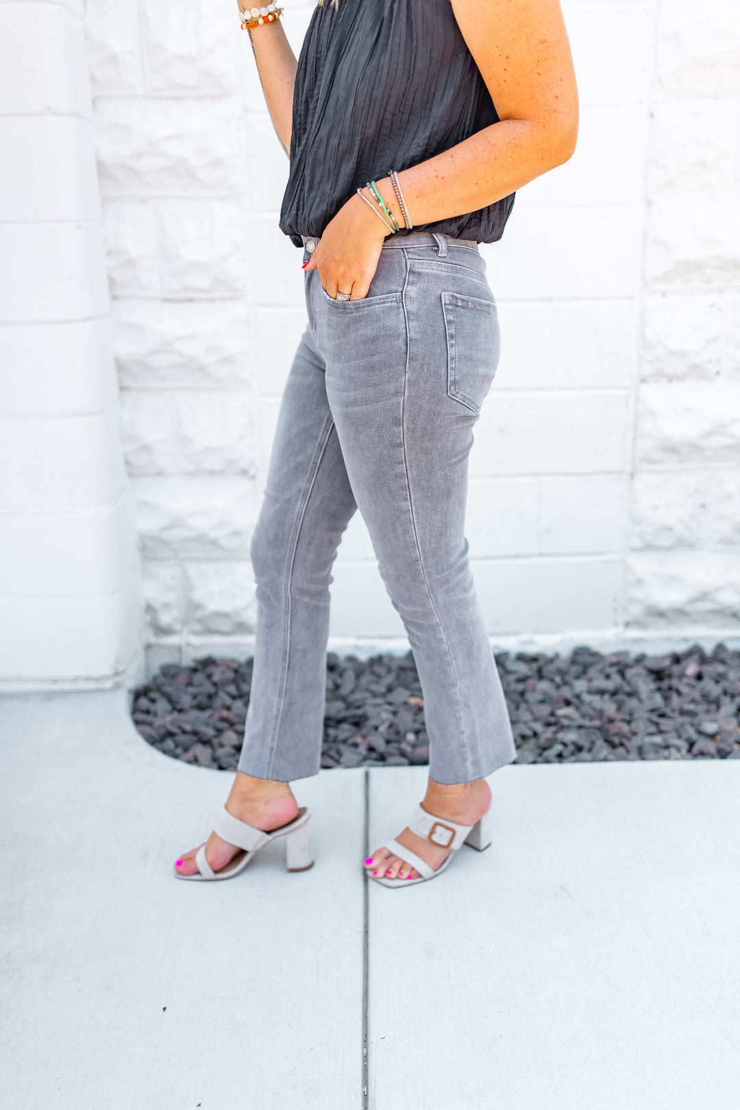 The Carlene Slim Straight Jeans