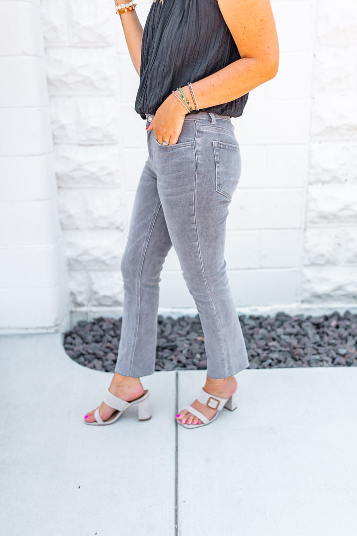 The Carlene Slim Straight Jeans