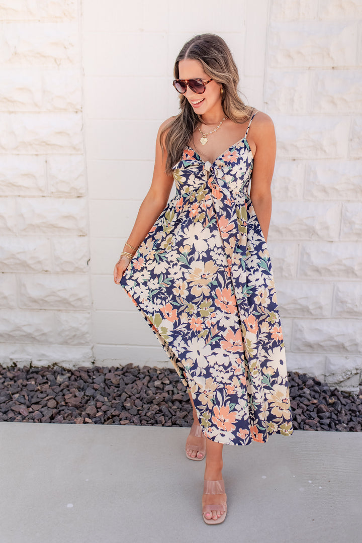 The Garden Glow Midi Dress