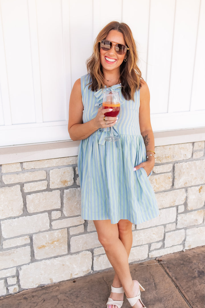 The Take It Easy Striped Dress