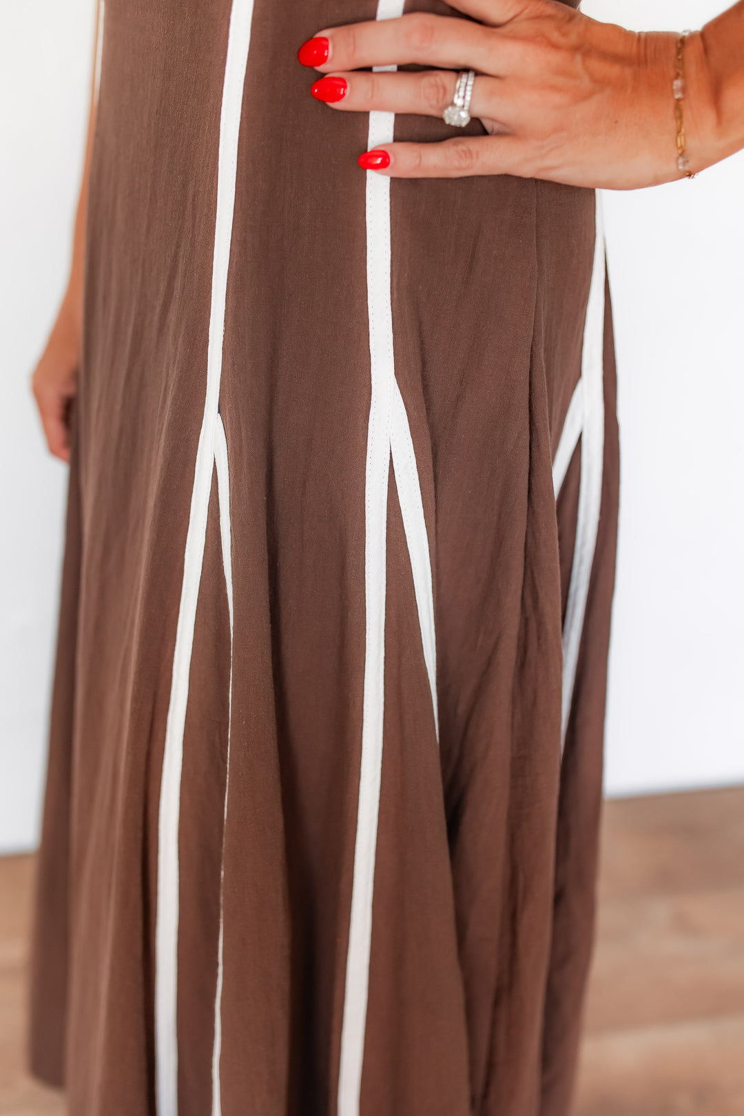 The Summer Romance Dress - Chocolate - One Eleven Olive Boutique