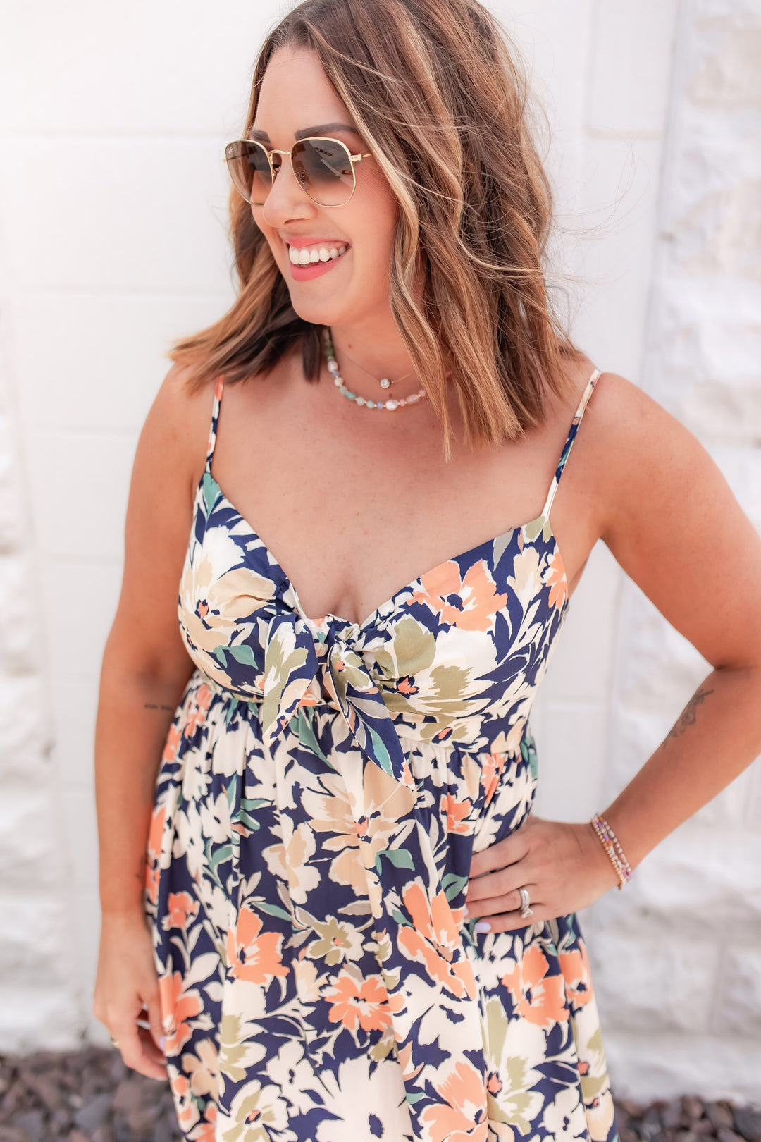 The Garden Glow Midi Dress