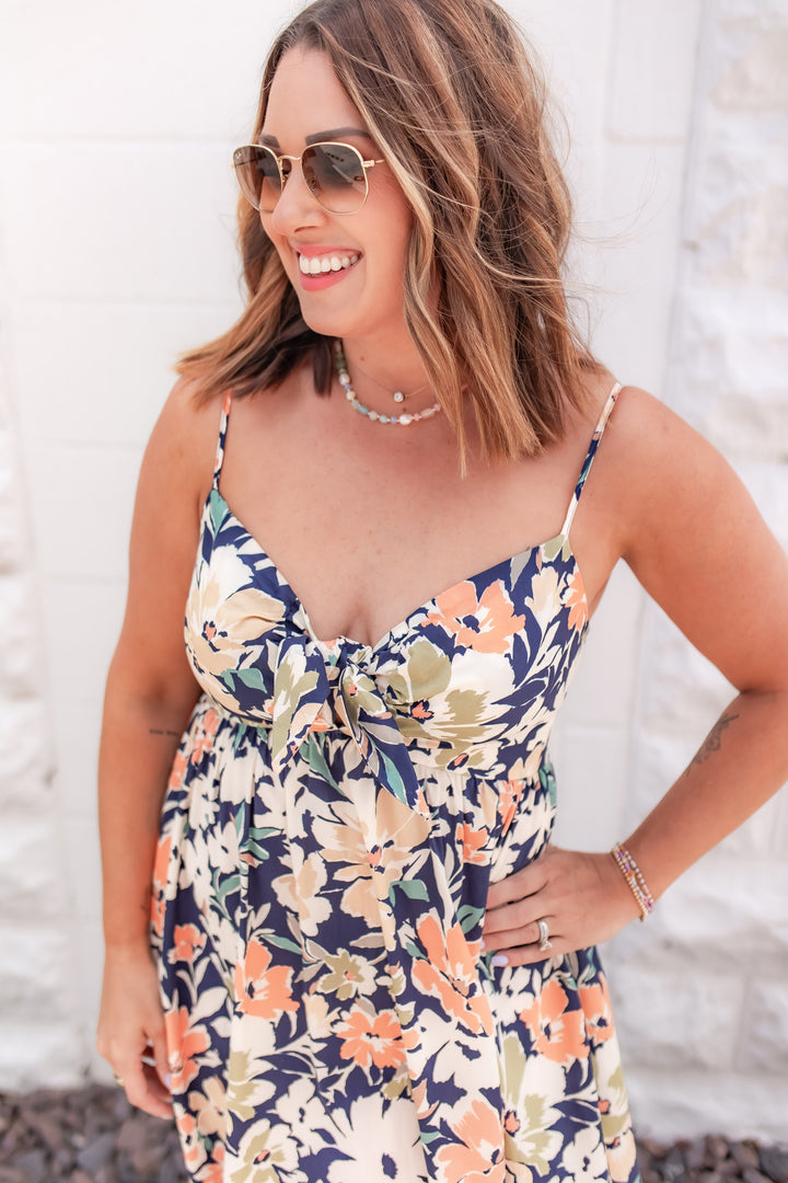 The Garden Glow Midi Dress