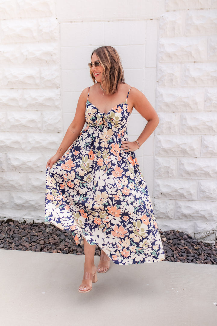 The Garden Glow Midi Dress