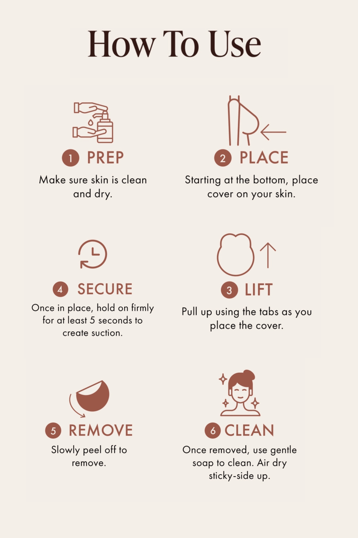 The Adhesive Reusable Nipple Covers - One Eleven Olive Boutique