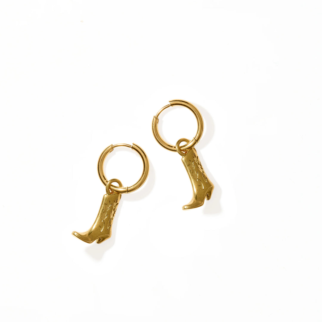 The Huggie Luca Boot Earrings [Linny Co]