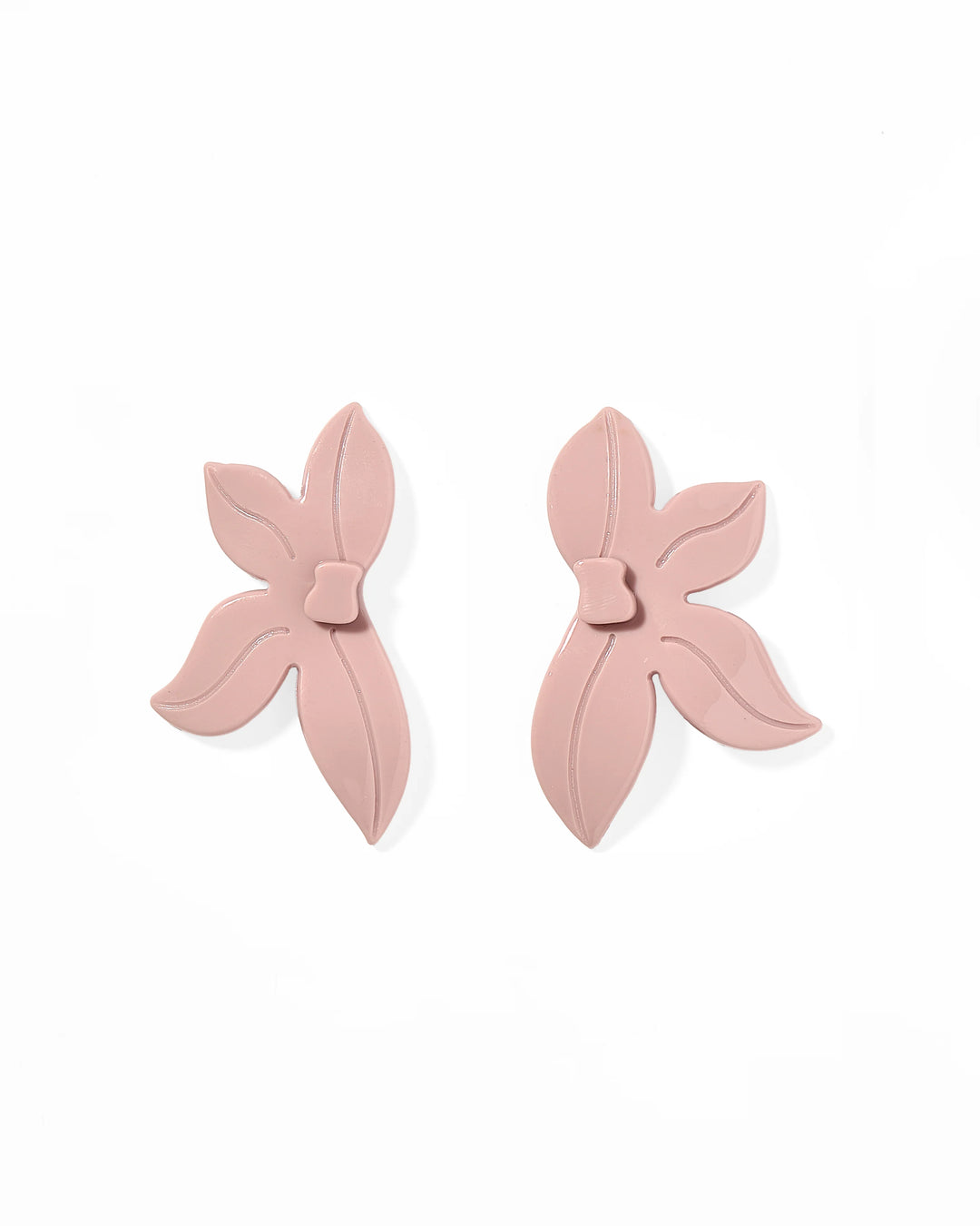 The Fern Vintage Rose Earrings [Linny Co]