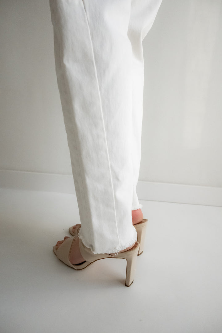 The Lila Super High Rise Barrel Jeans