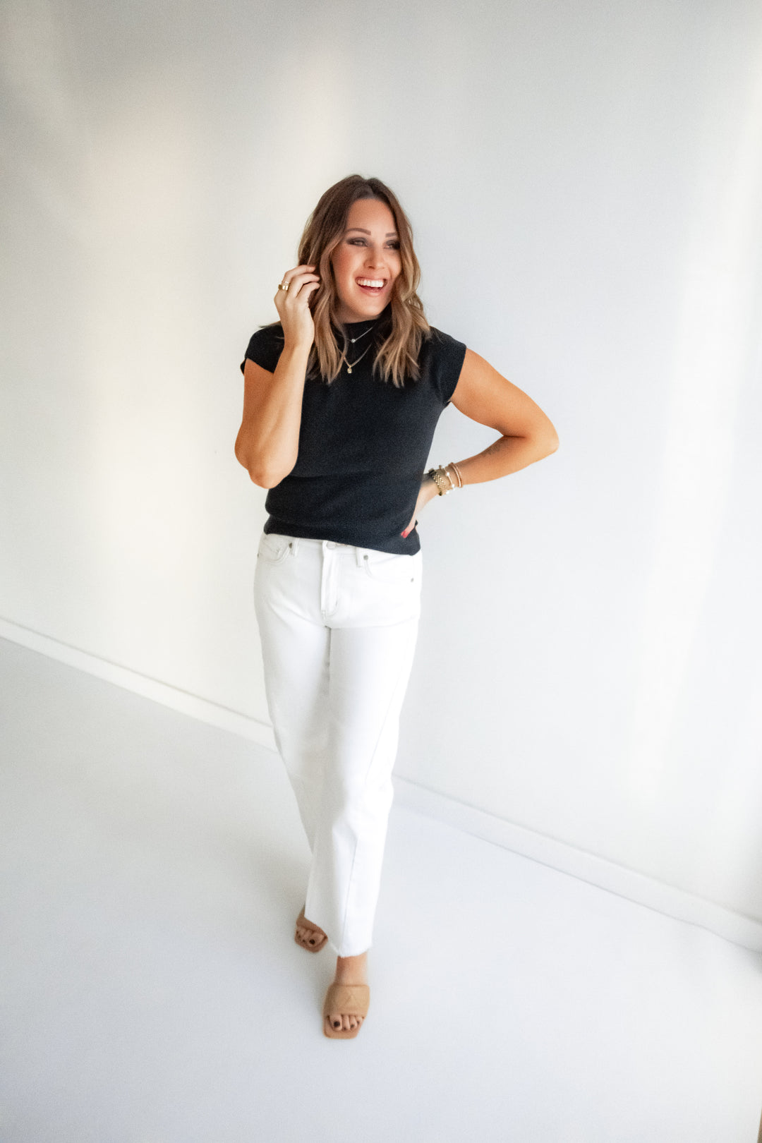 The Lila Super High Rise Barrel Jeans