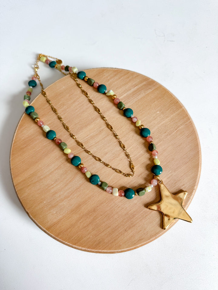 The Ziggy Star Layered Necklace