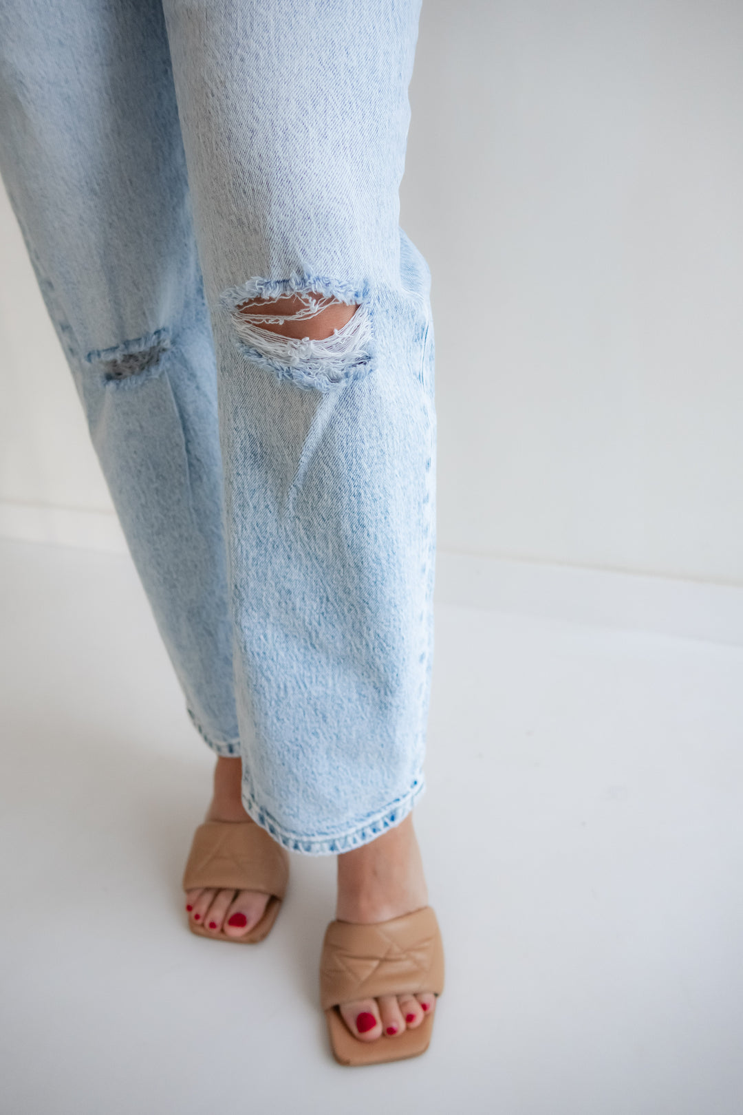 The Tallie High Rise Straight Jeans