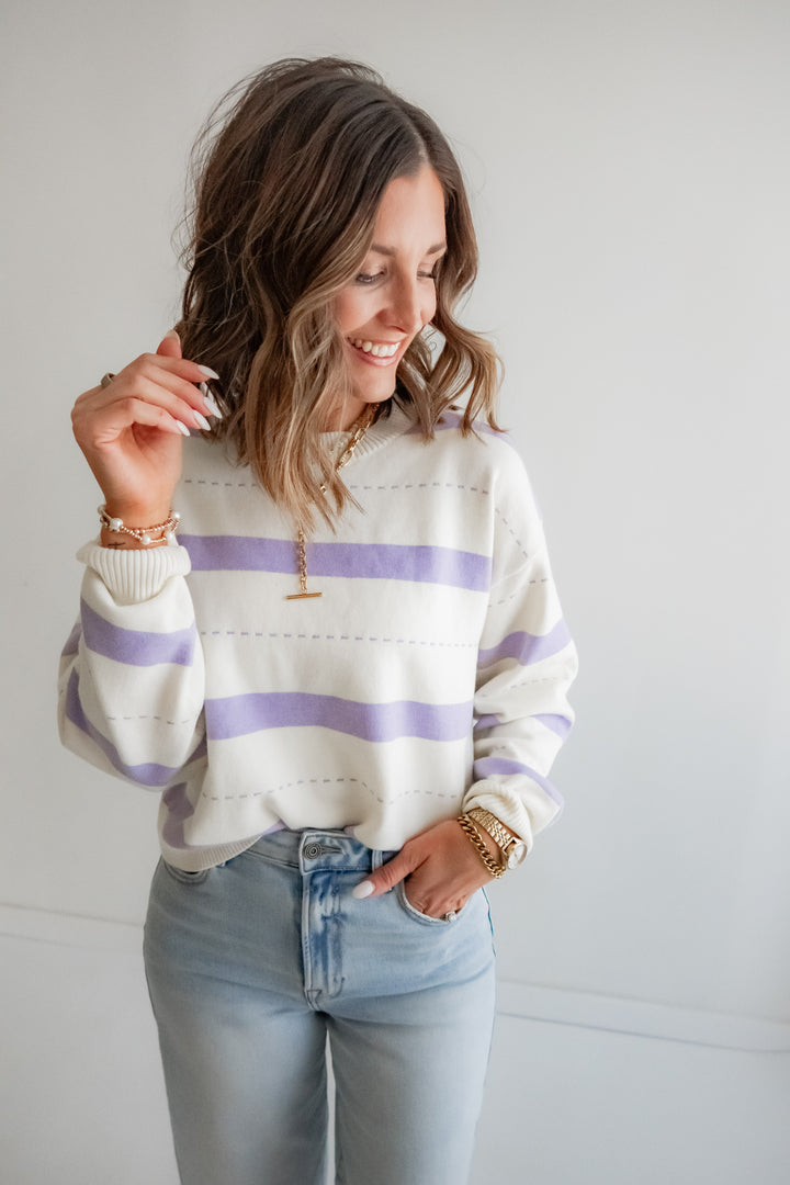The Sweet Agenda Lined Sweater