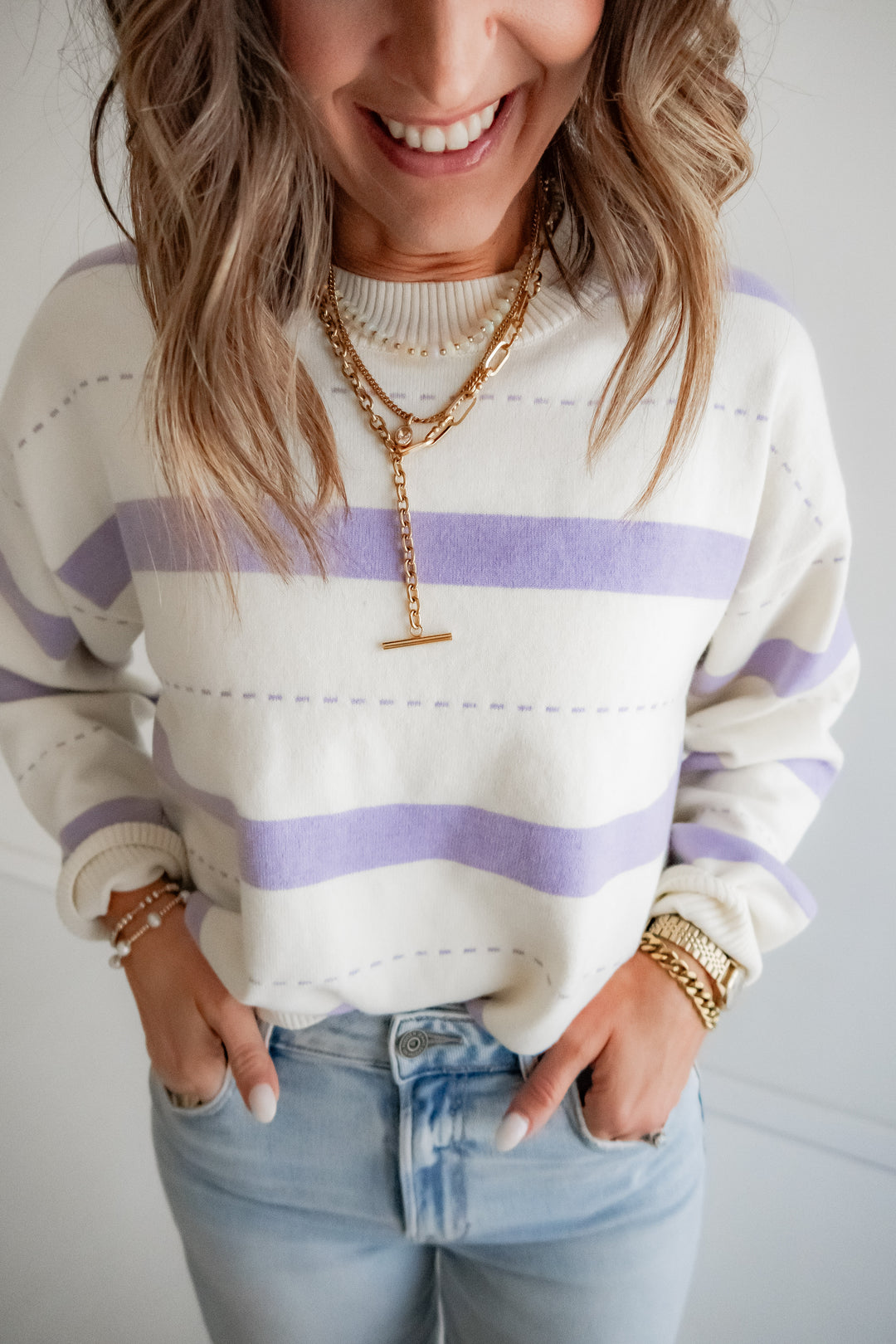 The Sweet Agenda Lined Sweater