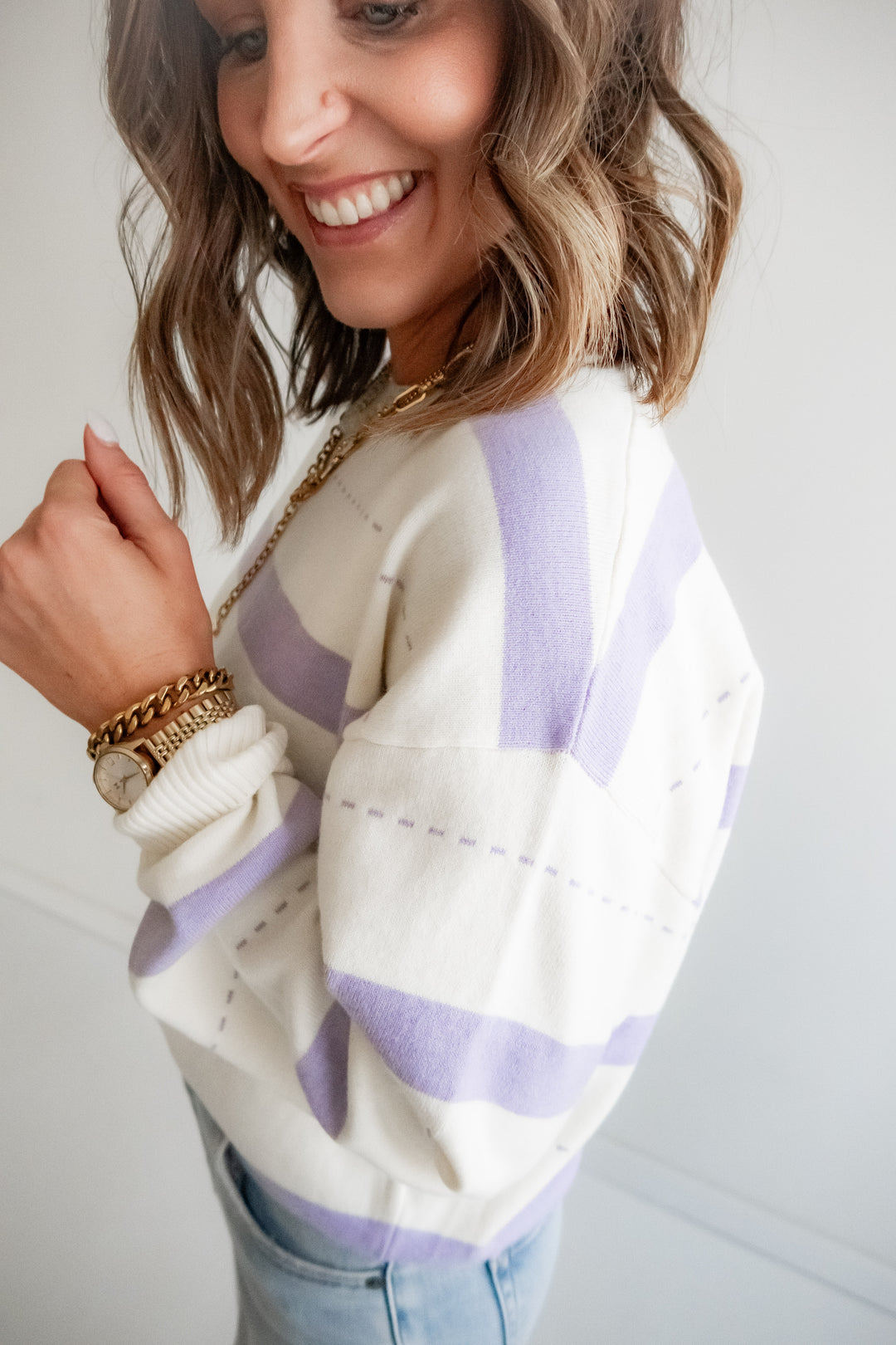 The Sweet Agenda Lined Sweater