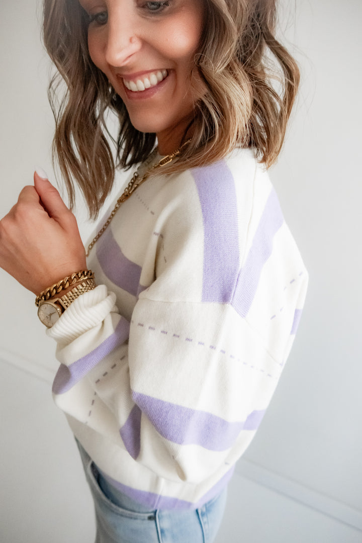 The Sweet Agenda Lined Sweater