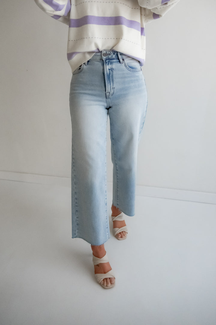 The Nori Wide Leg Stretch Jeans