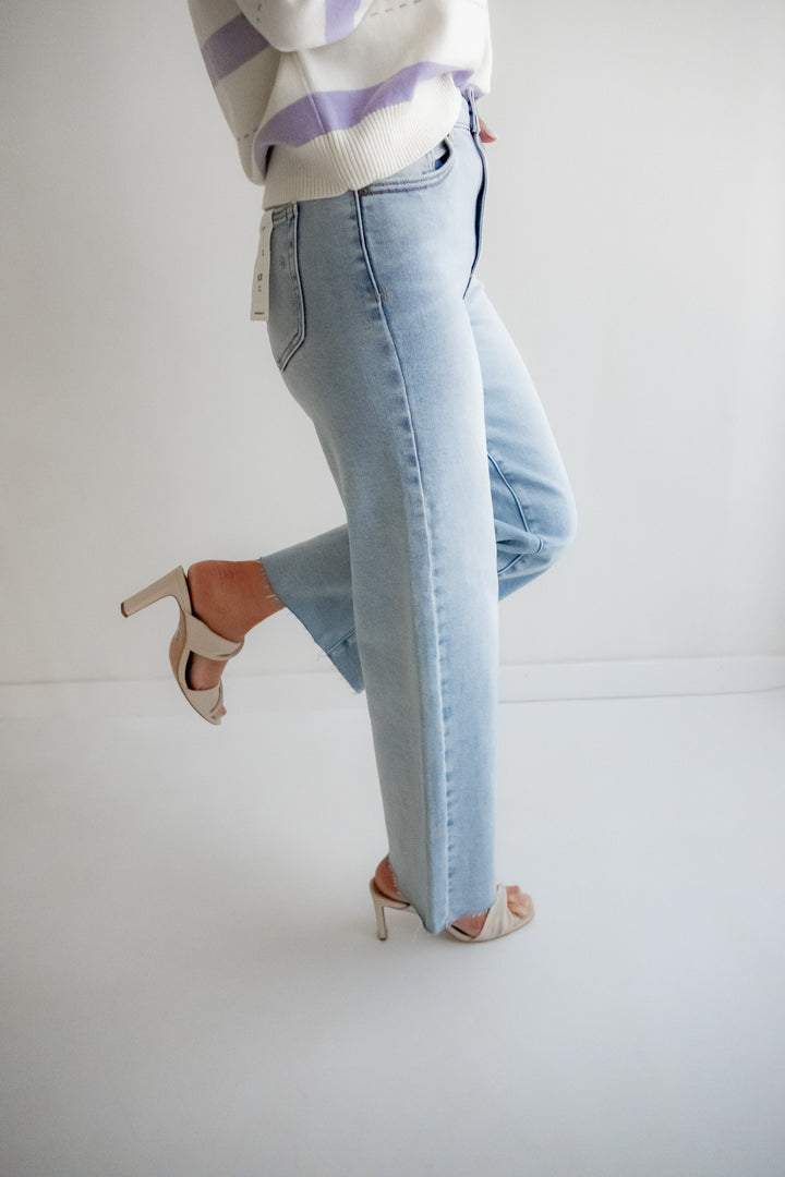 The Nori Wide Leg Stretch Jeans