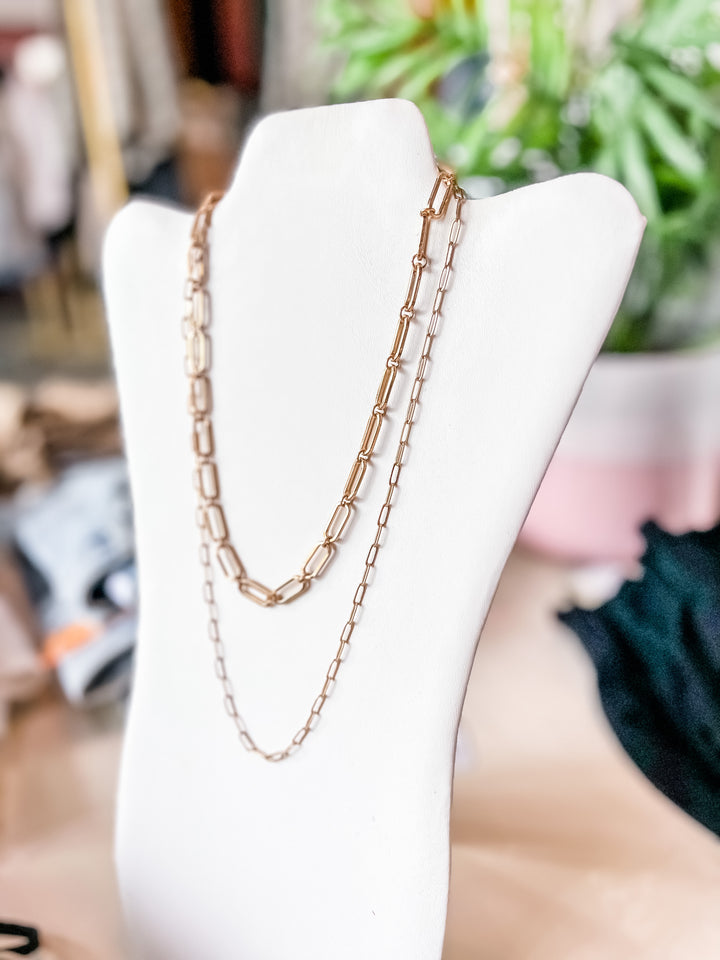 The Double Links Necklace