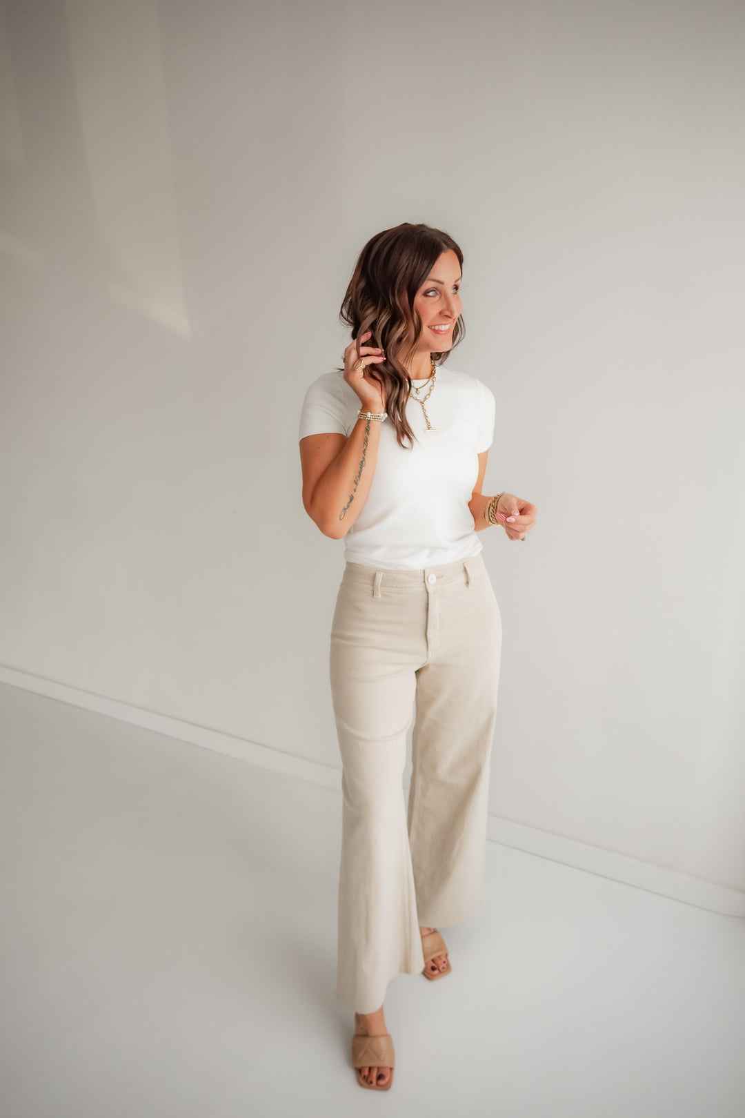 The Sloane Straight Wide Leg Pants