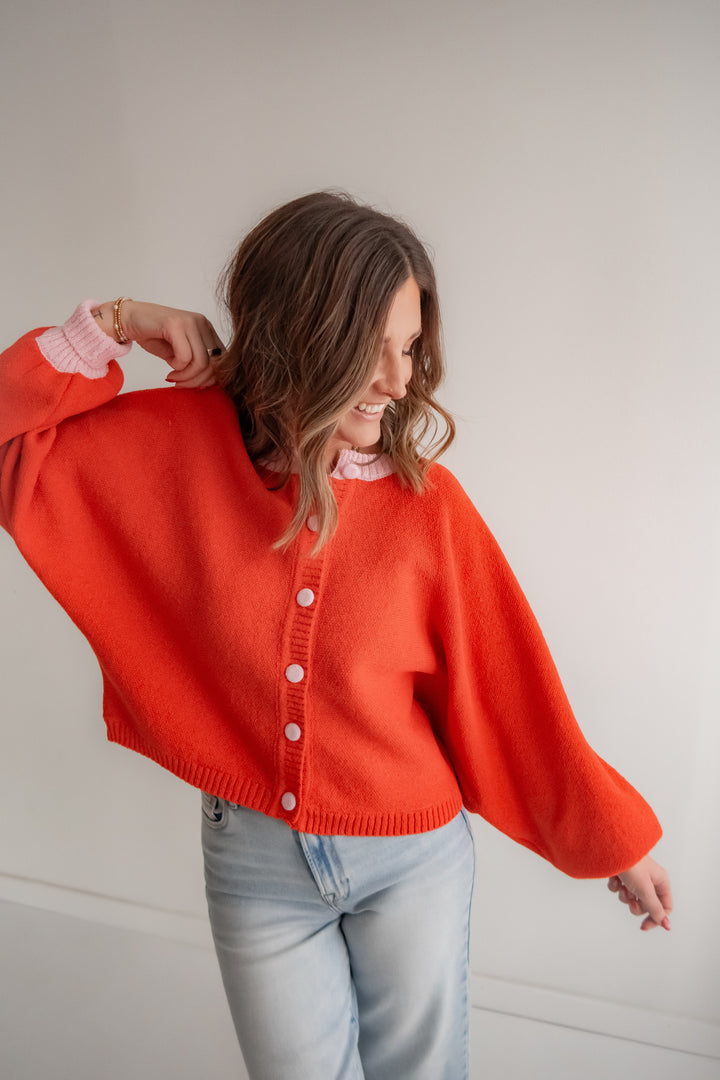 The Coral Skies Cardigan
