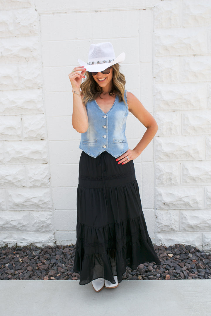 The On Stage Denim Vest