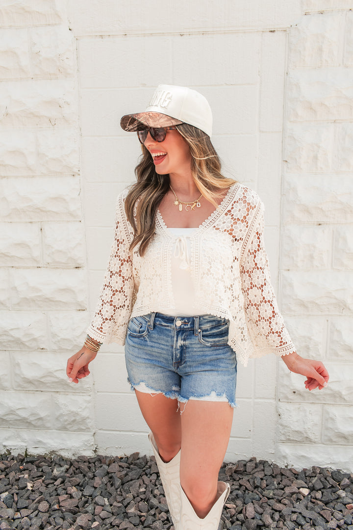 The Daisy Days Crochet Top