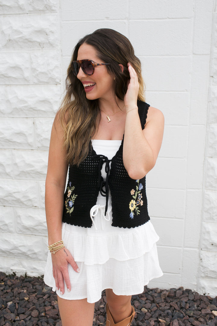 The Wild Bloom Crochet Top