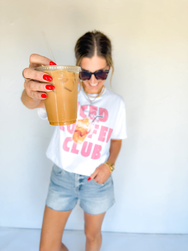 The Iced Coffee Club Tee - One Eleven Olive Boutique