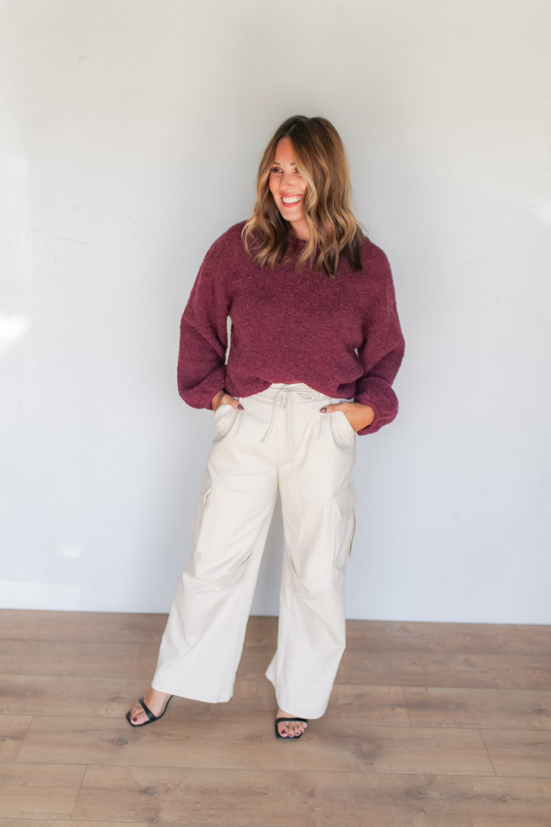 The Carri Fuzzy Knit Sweater
