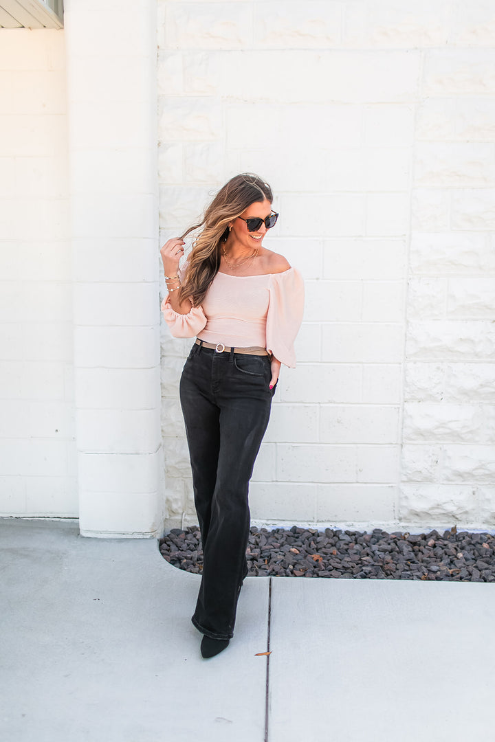 The Hartley Blush Bodysuit
