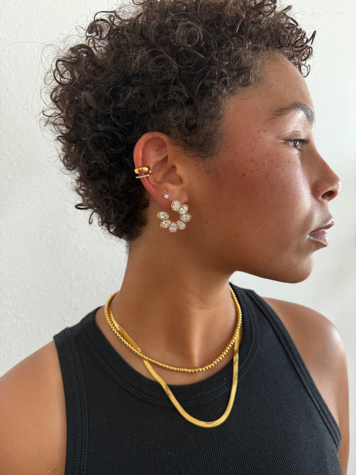 The Ezzy Crystal Stud Earrings