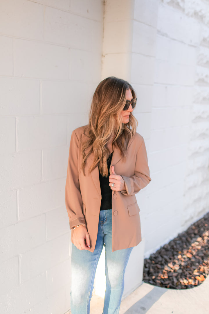 The Clarkson Taupe Blazer