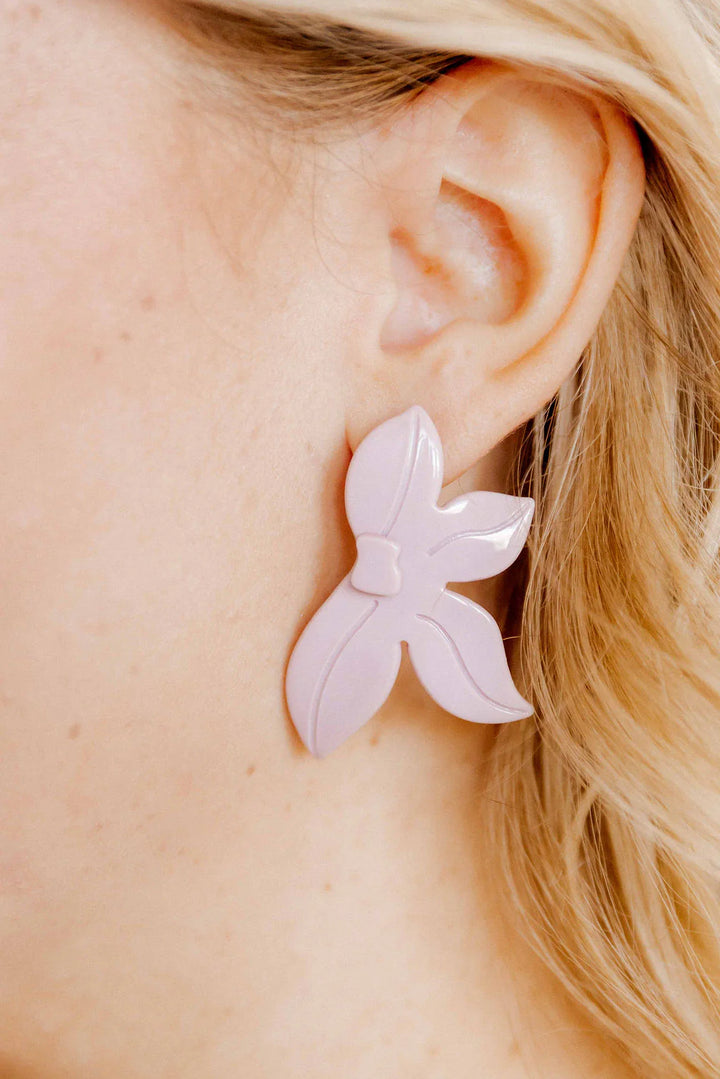 The Fern Vintage Rose Earrings [Linny Co]