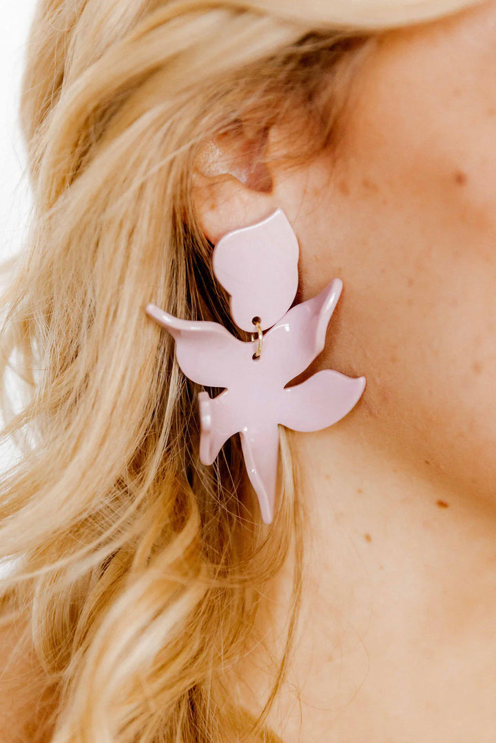 The Flora Vintage Rose Earrings [Linny Co]