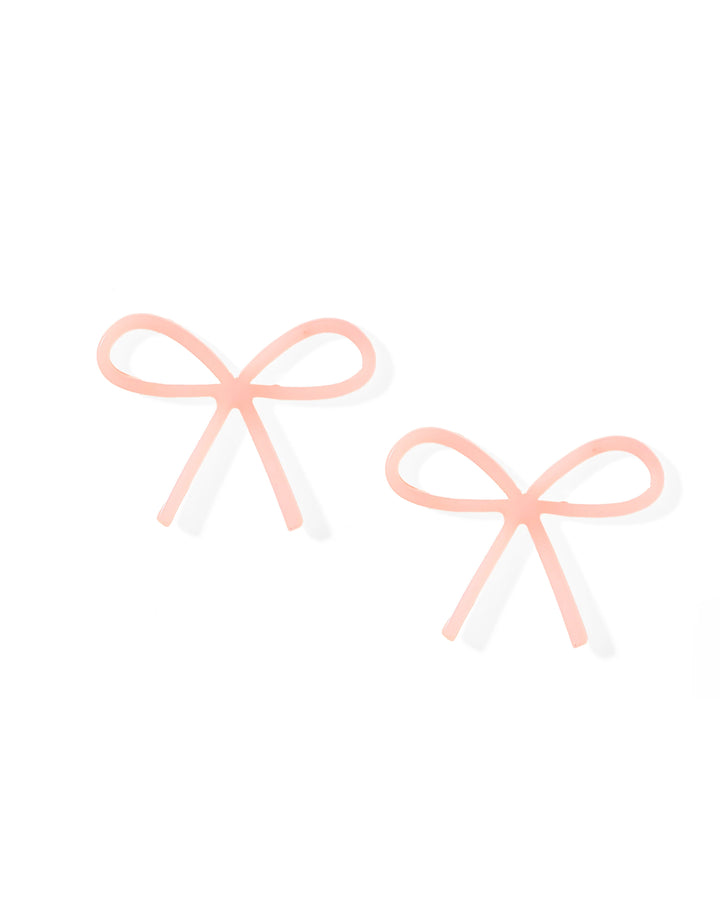 The Lola Baby Pink Earrings [Linny Co]