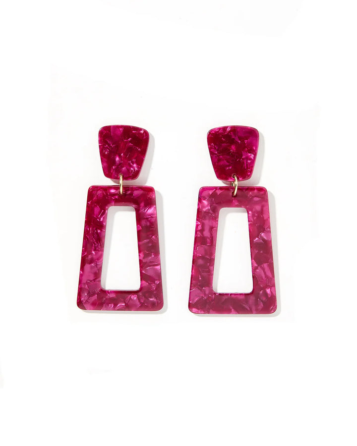 The Kennedy Pinot Noir Earrings [Linny Co]
